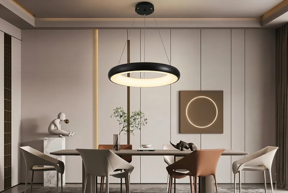 Luna Ring Pendant Light