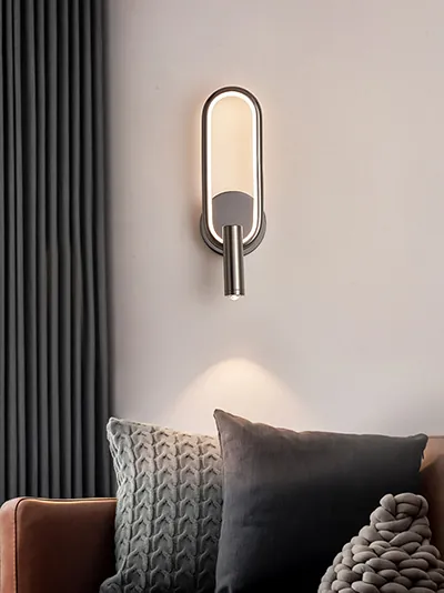 Oval Reading Wall Lamp
